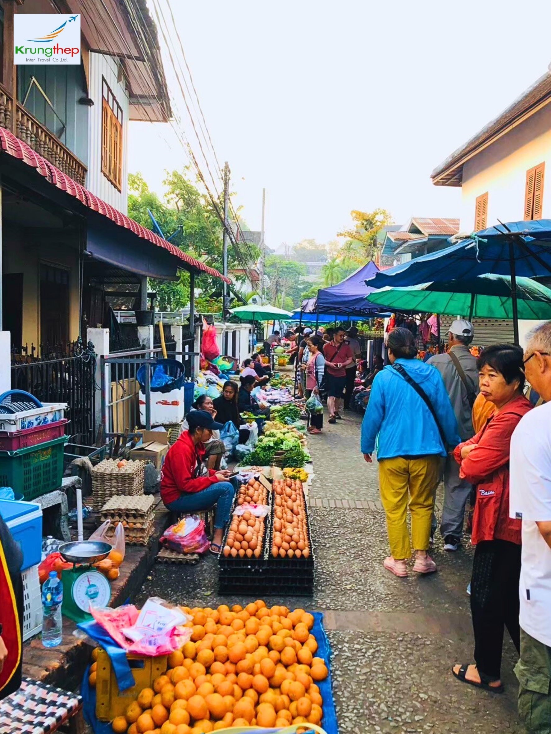 ตลาดเช้าหลวงพระบาง