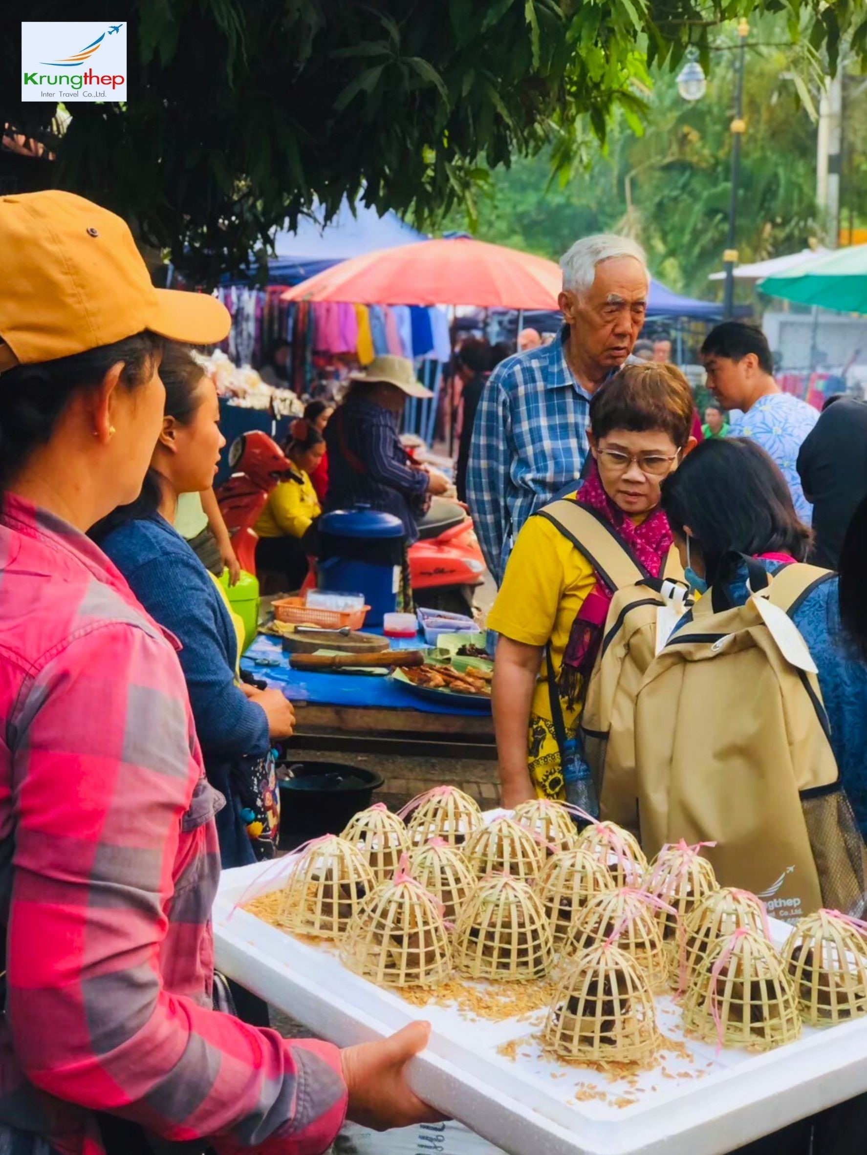 ตลาดเช้าหลวงพระบาง